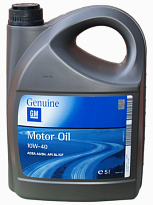 GM Масло моторное синтетическое Semi Synthetic 10W40 5л